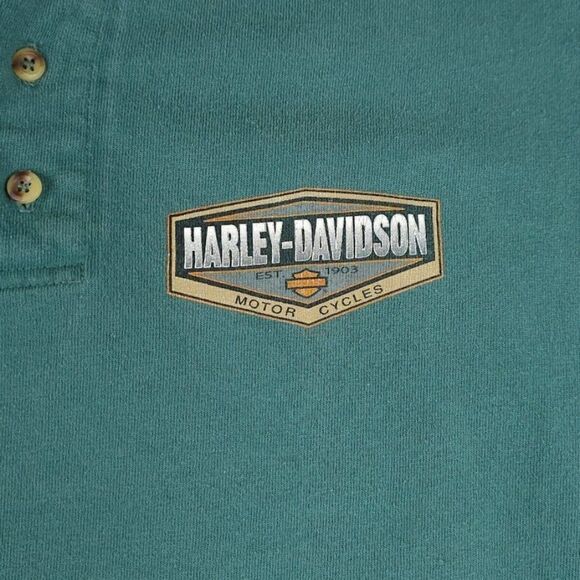 Vintage Harley Davidson T Shirt Mens Size Medium Y2K St Croix New Richmond - Picture 3 of 6